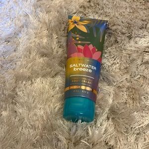 Bath and body works salt water breeze body cream